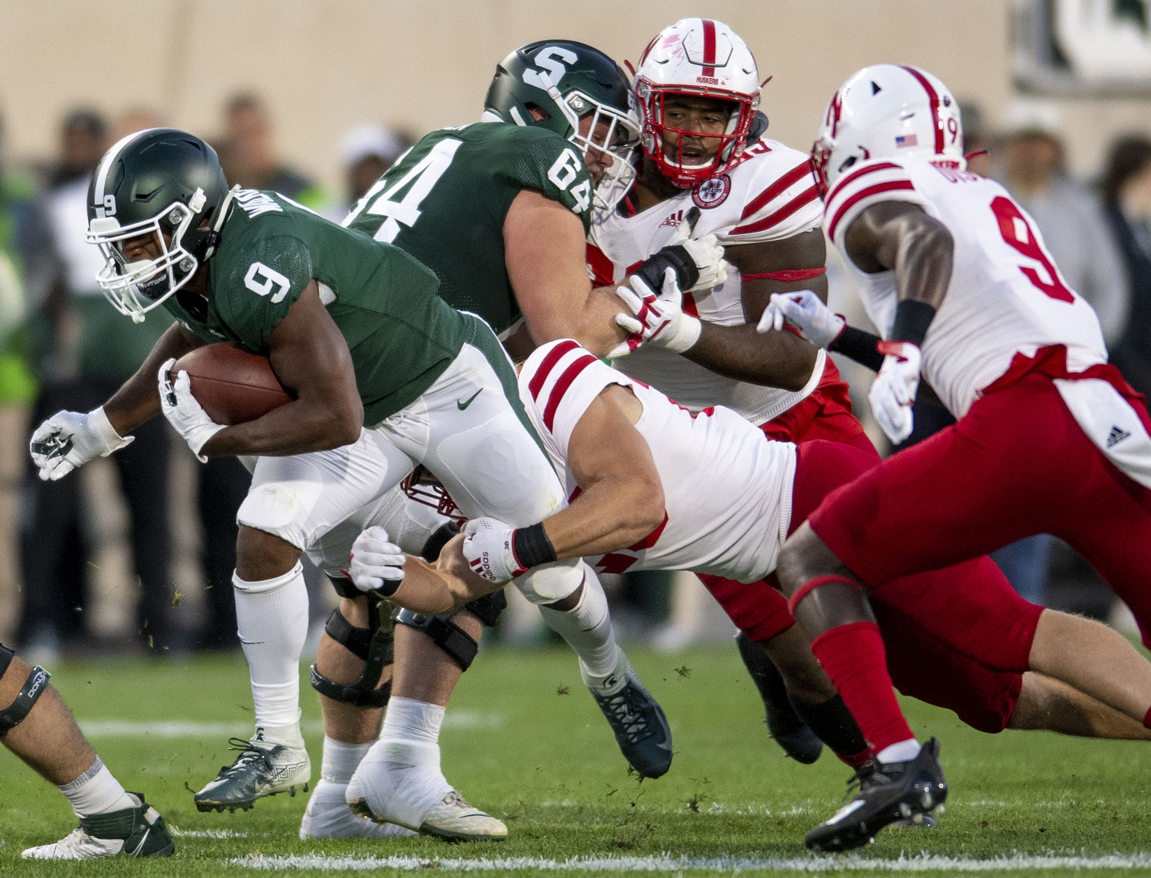 Nebraska vs. Michigan State, 9.25